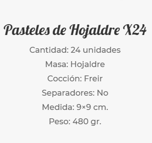 pasteles